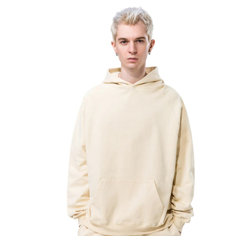 Long Sleeve Hooded Sweatshirt Pockets Fleece Pullover Hoodie