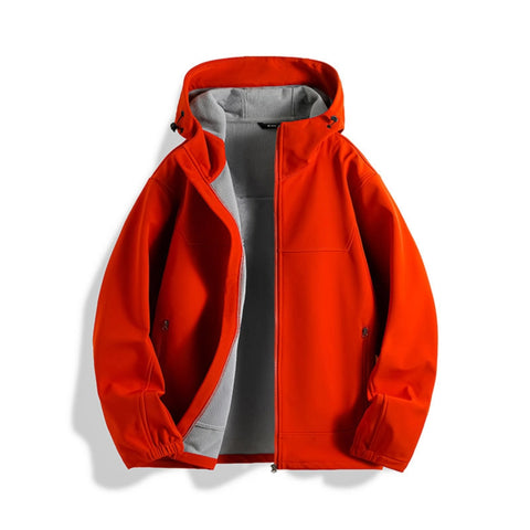 Waterproof Rain Jacket Softshell Windproof Jacket for Hiking