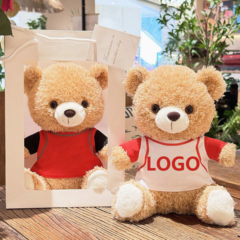 Team Spirit Teddy Bear with Detachable Uniform