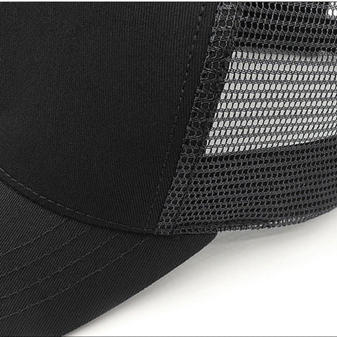 Adjustable Snapback Baseball Cap Laser Cut Mesh Hat