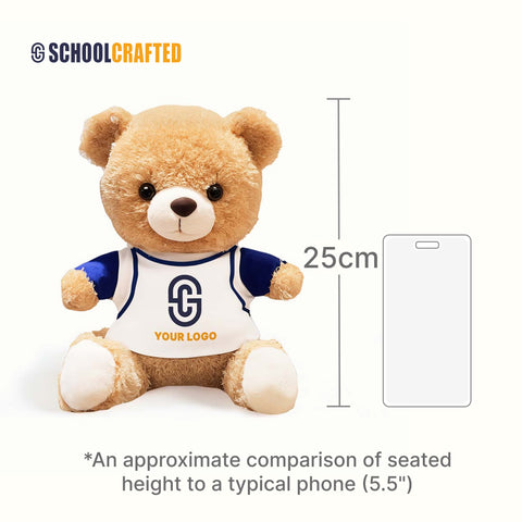 Team Spirit Teddy Bear with Detachable Uniform