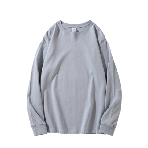 Comfortable Long Sleeve Cotton Tops Tees