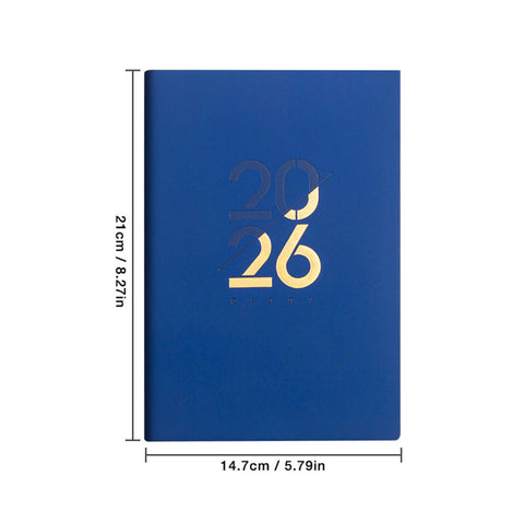2026 Planner – A5 Hardcover Organizer with Annual Schedule