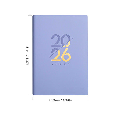 2026 Planner – A5 Hardcover Organizer with Annual Schedule