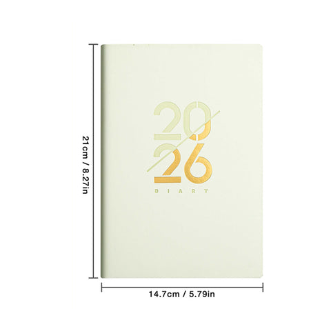 2026 Planner – A5 Hardcover Organizer with Annual Schedule