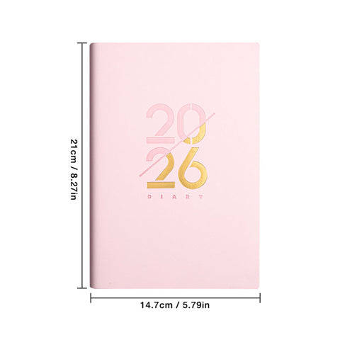2026 Planner – A5 Hardcover Organizer with Annual Schedule