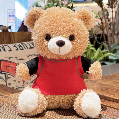 Team Spirit Teddy Bear with Detachable Uniform