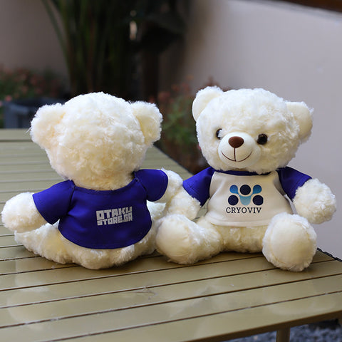 Custom-Logo T-Shirt Plush Teddy