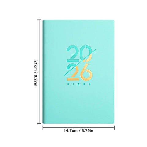 2026 Planner – A5 Hardcover Organizer with Annual Schedule