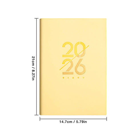 2026 Planner – A5 Hardcover Organizer with Annual Schedule