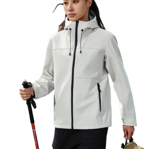 Windbreaker Jackets Outdoor Hooded Pocket Raincoat Jacket