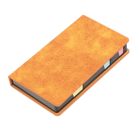 Sticky Notes Set Leather Notepaper Box