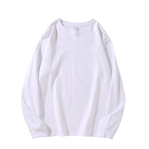 Comfortable Long Sleeve Cotton Tops Tees