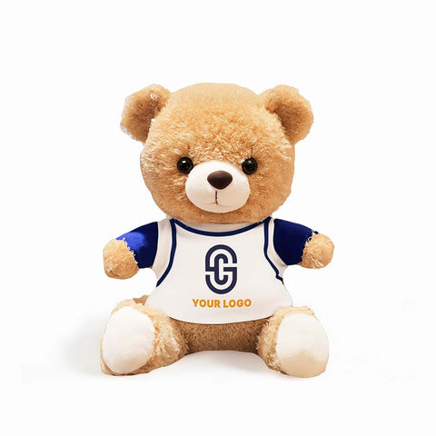 Team Spirit Teddy Bear with Detachable Uniform