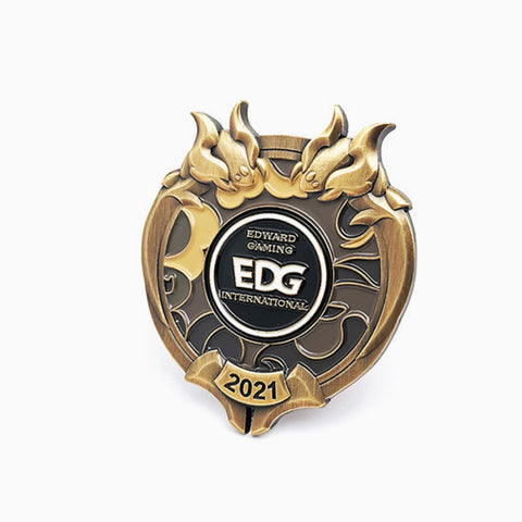 Custom Metal Emblem Pins Achievement Medallions