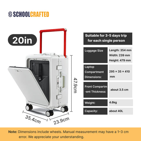 20in Premium Luggage (Aluminum Frame)