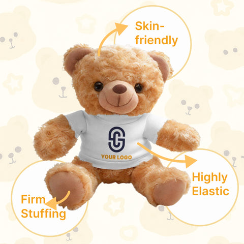 Custom-Logo Hoodie Plush Teddy