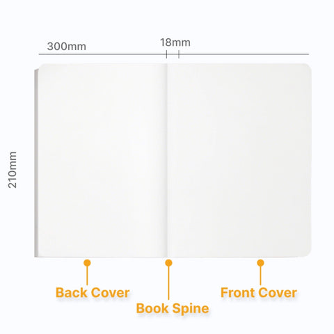 A5 PU Leather Bound Notebook with Elastic Band