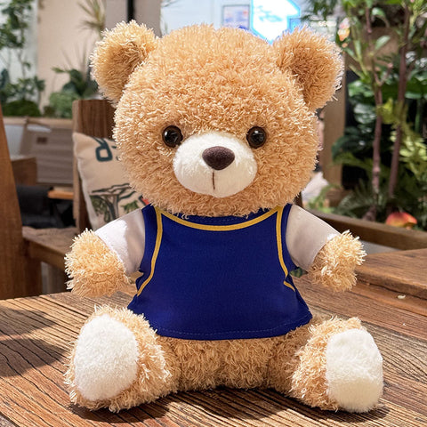 Team Spirit Teddy Bear with Detachable Uniform