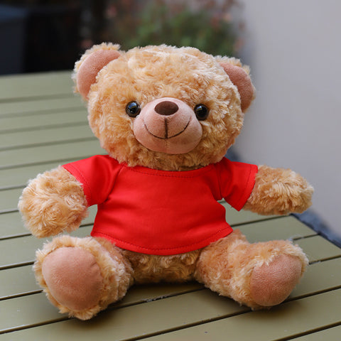 Custom-Logo T-Shirt Plush Teddy