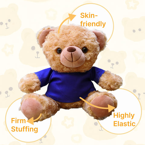 Custom-Logo T-Shirt Plush Teddy