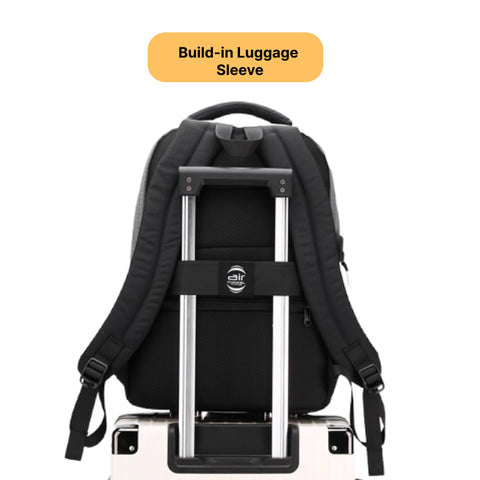 Water Resistant College School Computer Bag Laptop Backpack
