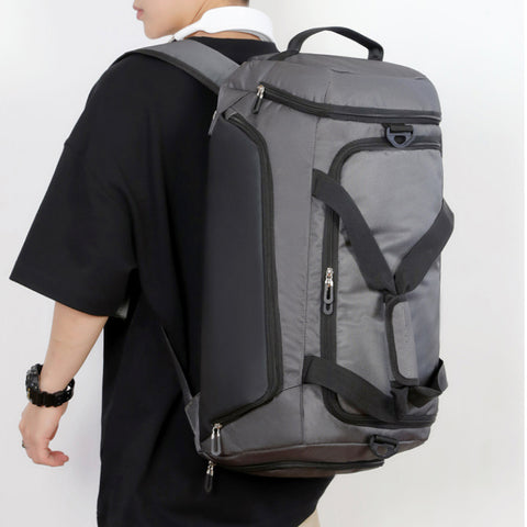 Waterproof Luggage Bag with Wet Pocket Large Gym Tote Bag