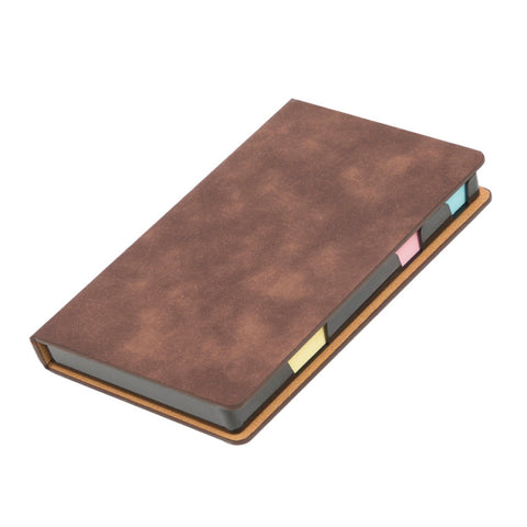 Sticky Notes Set Leather Notepaper Box