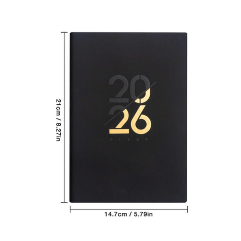 2026 Planner – A5 Hardcover Organizer with Annual Schedule