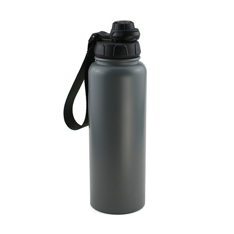 Stainless Steel Water Bottle with Carry Handle
