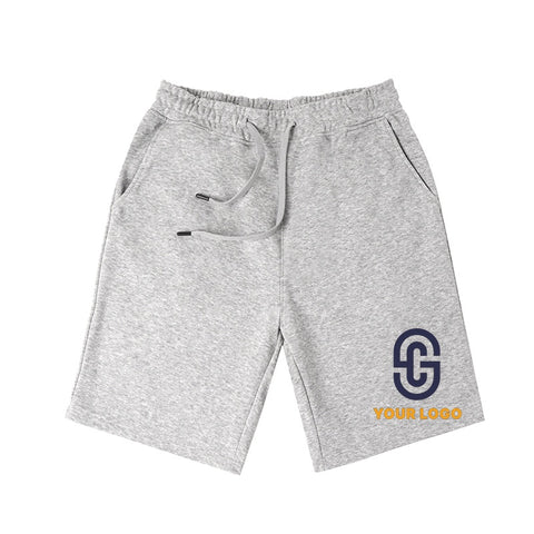 Athletic Shorts Elastic Waist Loose Fit Bottoms