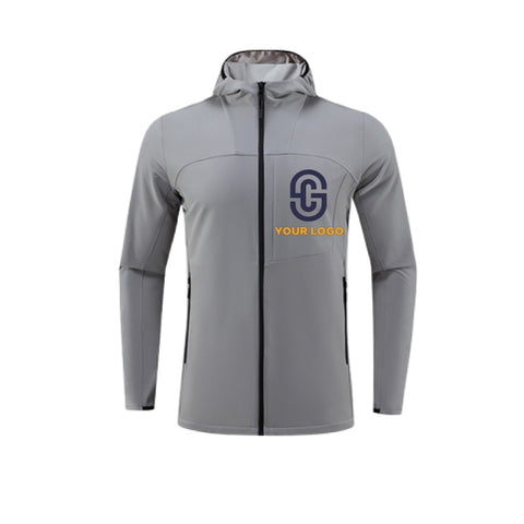 Rain Jacket Men Waterproof Windbreaker for Daily Casual