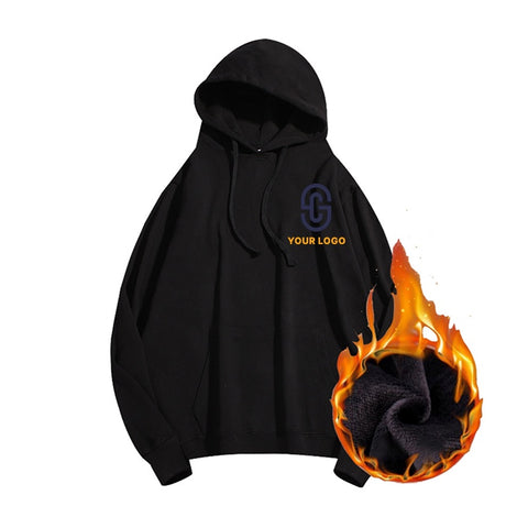 Warm Winter Coat Water-Repellent Windbreaker Hoodie