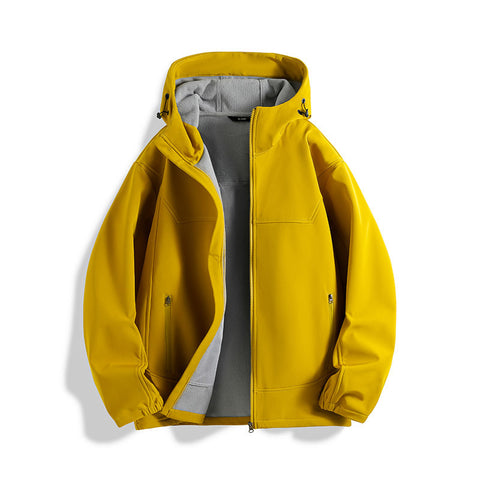 Waterproof Rain Jacket Softshell Windproof Jacket for Hiking